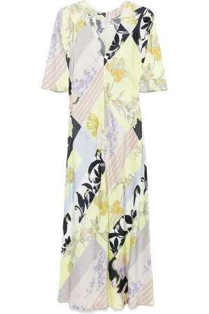 FORTE FORTE Robe longue à mélange d