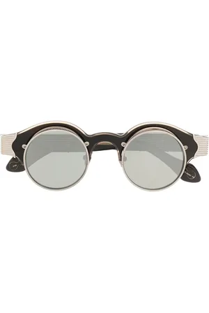 MATSUDA Lunettes de soleil à monture ronde