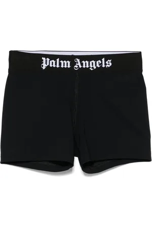 Palm Angels Short ajusté à taille à logo