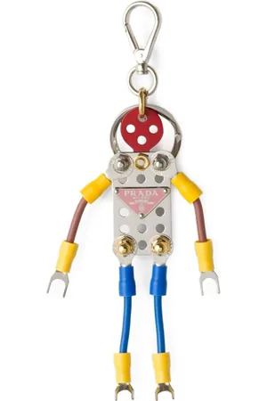 Prada Porte-clés à breloque robot