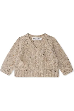 BONPOINT Cardigan Guy en maille torsadée