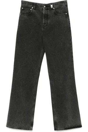 Alexander McQueen Jean à coupe droite