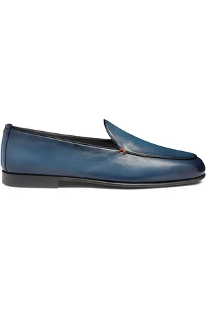santoni Mocassins en cuir