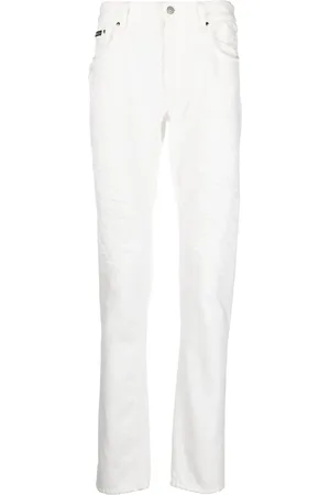 Roberto Cavalli Jean à coupe droite