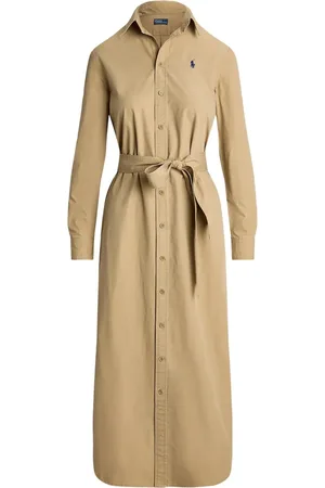 Ralph Lauren Robe-chemise à taille ceinturée