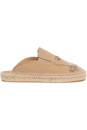 Maison Margiela Espadrilles brodées à talon ouvert