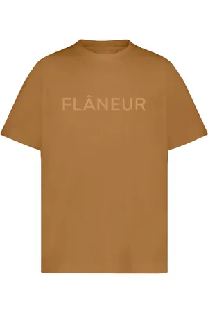FLÂNEUR Logo-print T-shirt