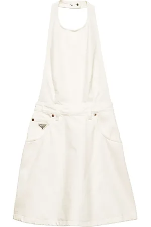Prada Robe en jean à coupe courte