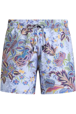 Etro Short de bain à fleurs