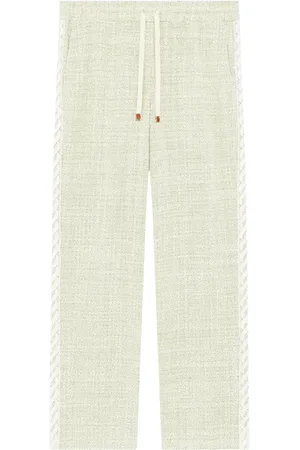 Drôle de Monsieur Pantalon droit en coton mélangé