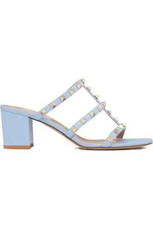 VALENTINO GARAVANI Sandales Rockstud 60 mm en cuir