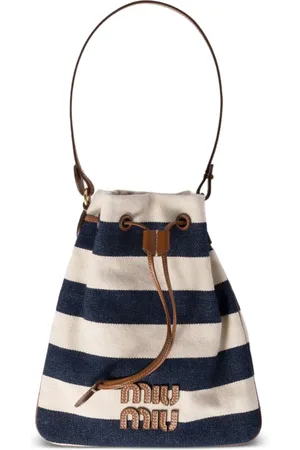 Miu Miu Sac seau à rayures