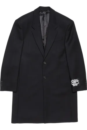 Acne Studios Manteau droit à simple boutonnage