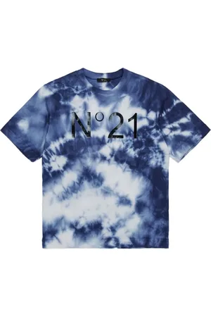 Nº21 T-shirt à imprimé tie-dye
