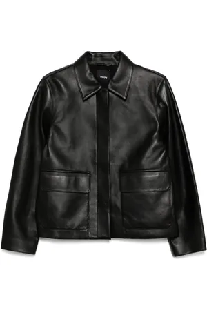 THEORY Veste en cuir