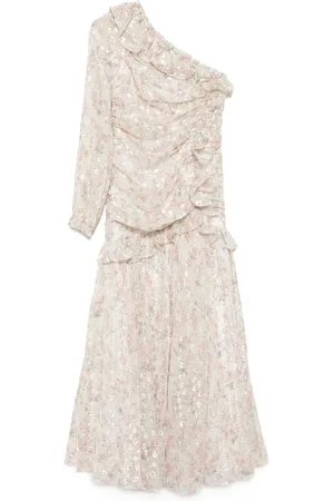 Needle & Thread Robe Ophelia Ditsy à une épaule