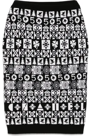 CHANEL Jupe en maille (2019)