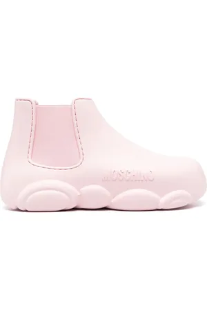 Moschino Bottines Gummy 40 mm à logo embossé