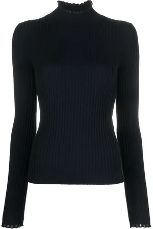 Chloé Pull en laine à design nervuré
