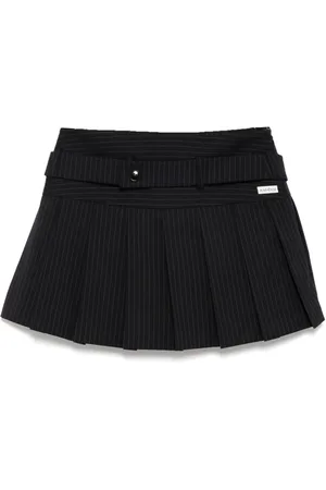 KIMHEKIM Minijupe à taille ceinturée