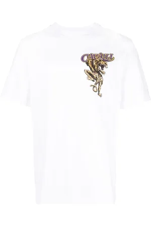 Roberto Cavalli T-shirt à logo imprimé