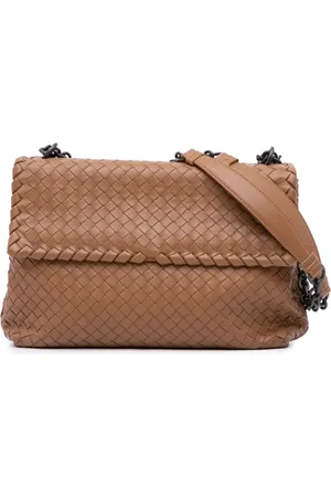 Bottega Veneta Sac porté épaule Olimpia médium en cuir Nappa Intrecciato (2012-2024)