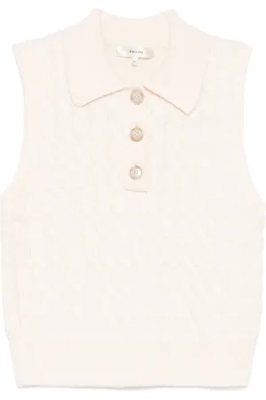 Frame Polo en maille torsadée