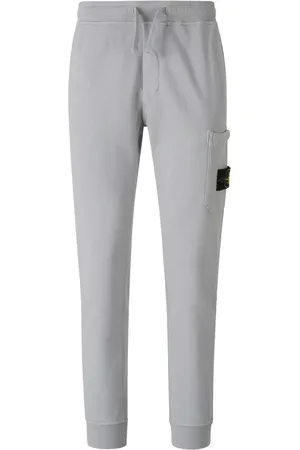 Stone Island Pantalon de jogging à patch Compass