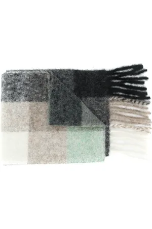 Acne Studios écharpe en mohair mélangé à rayures