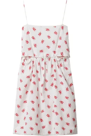 Miu Miu Robe en popeline de coton
