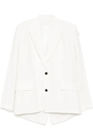 pushBUTTON Blazer boutonné à dos carré