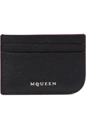 Alexander McQueen Porte-cartes en cuir