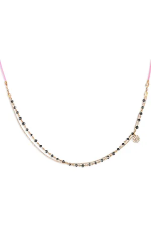 Aaron Basha 18K gold diamond necklace