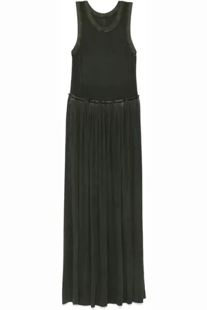UMA WANG Robe longue à design sans manches