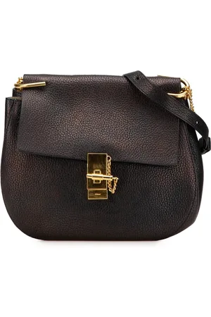 Chloé Grand sac à bandoulière Grained Lambskin Drew (2016)