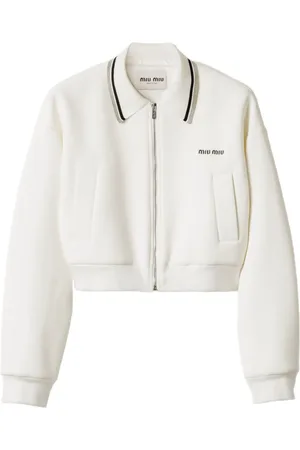 Miu Miu Veste en laine mélangée