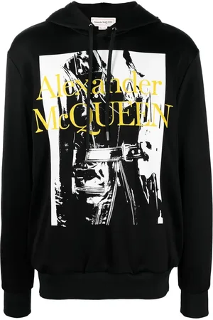 Alexander McQueen Hoodie à logo imprimé