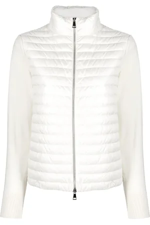 Moncler Cardigan en laine à design matelassé
