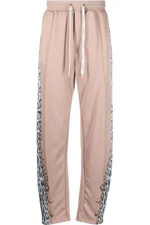 Roberto Cavalli Pantalon de jogging à imprimé léopard