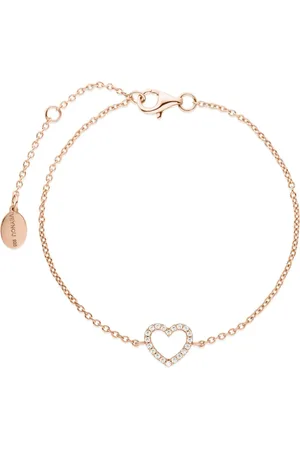 VEYNOU Bracelet Heart en or 14ct pavé de diamants