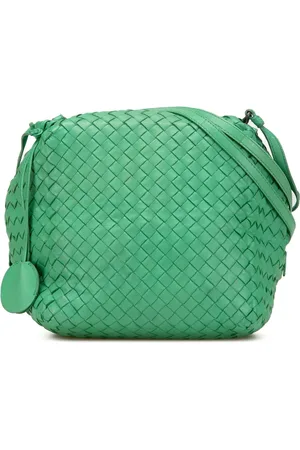 Bottega Veneta Sac à bandoulière Cube en cuir Nappa Intrecciato (2012-2024)