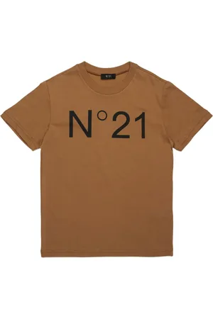 Nº21 T-shirt à logo imprimé