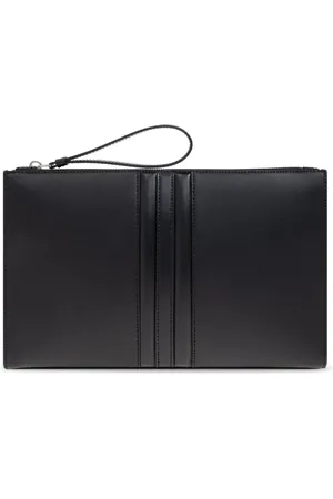 Bally Pochette en cuir à empiècement