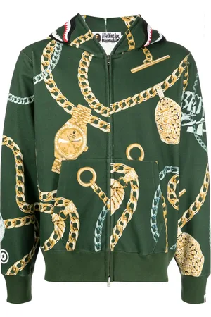 A Bathing Ape Hoodie Jewels Shark en coton