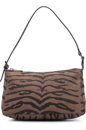 Fendi Sac porté épaule Pochette en toile (2000-2010)
