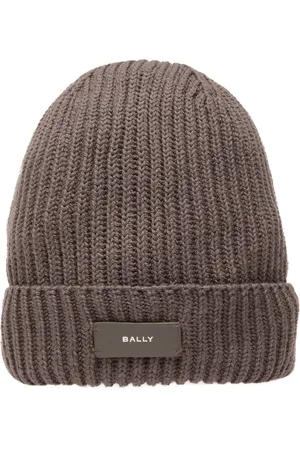 Bally Bonnet nervuré à logo appliqué