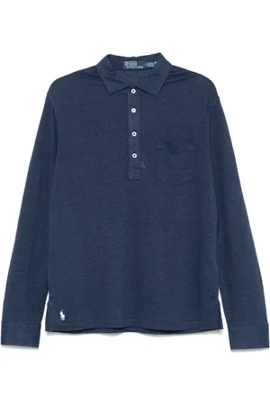 Ralph Lauren Polo en lin à manches longues