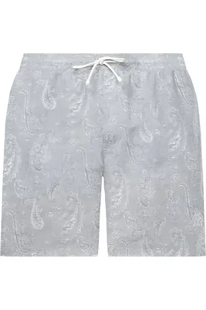 Brunello Cucinelli Paisley swim shorts