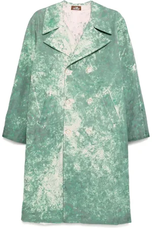 Stain Shade Manteau à motif tie dye