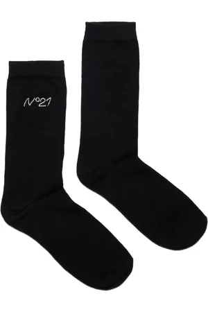 Nº21 Chaussettes en maille intarsia